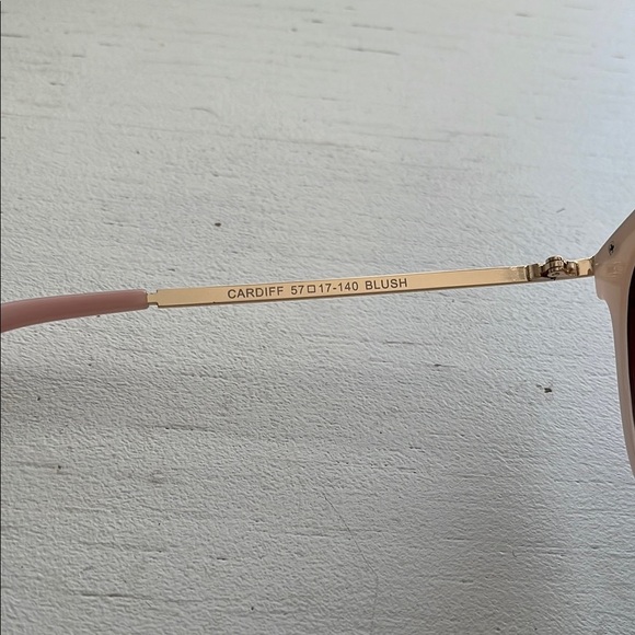 LUCKY BRAND NWOT Blush Gold Cardiff Sunglasses - Picture 9 of 9